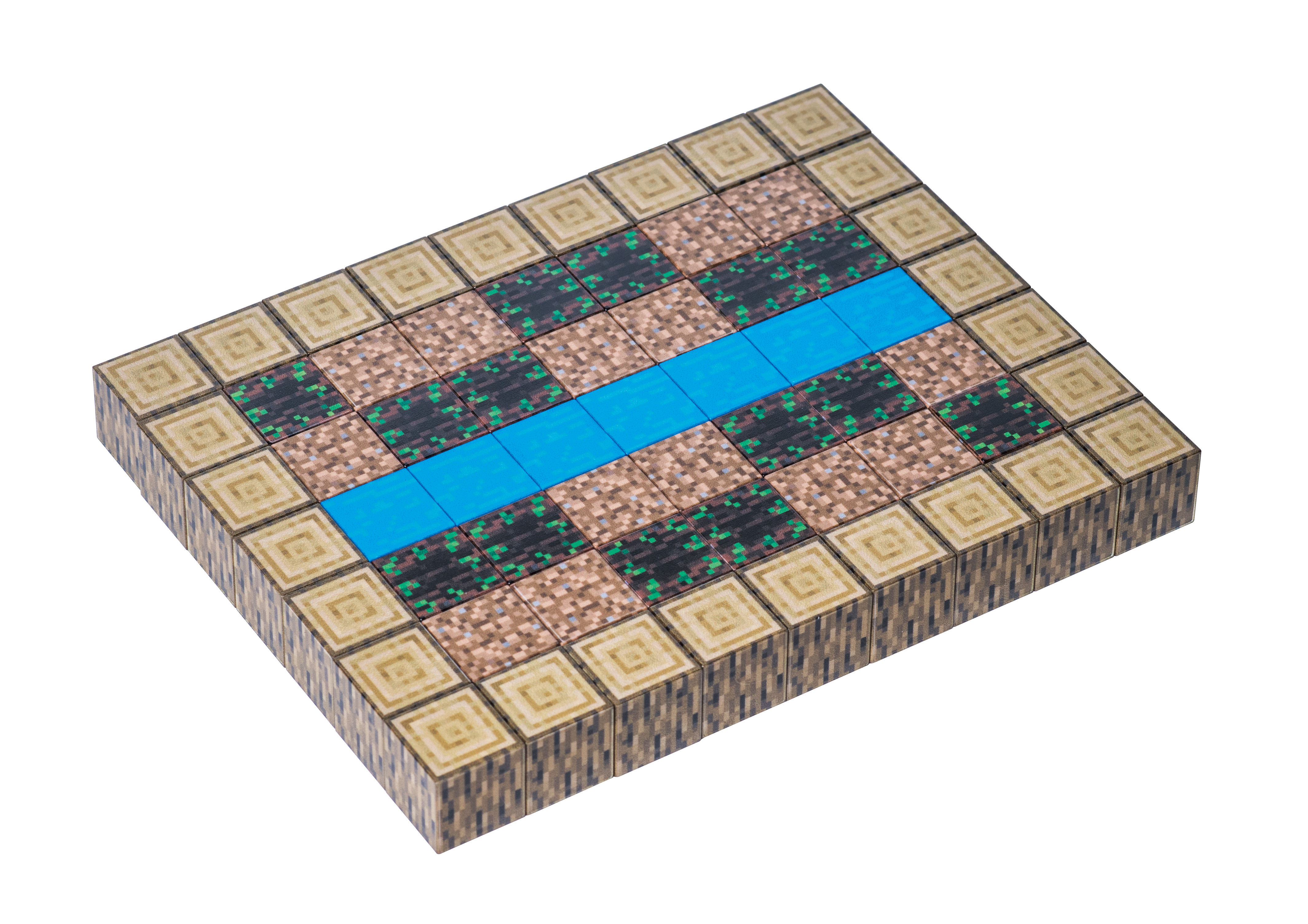 Конструктор Деревня магнитный 66 дет. - фото 2