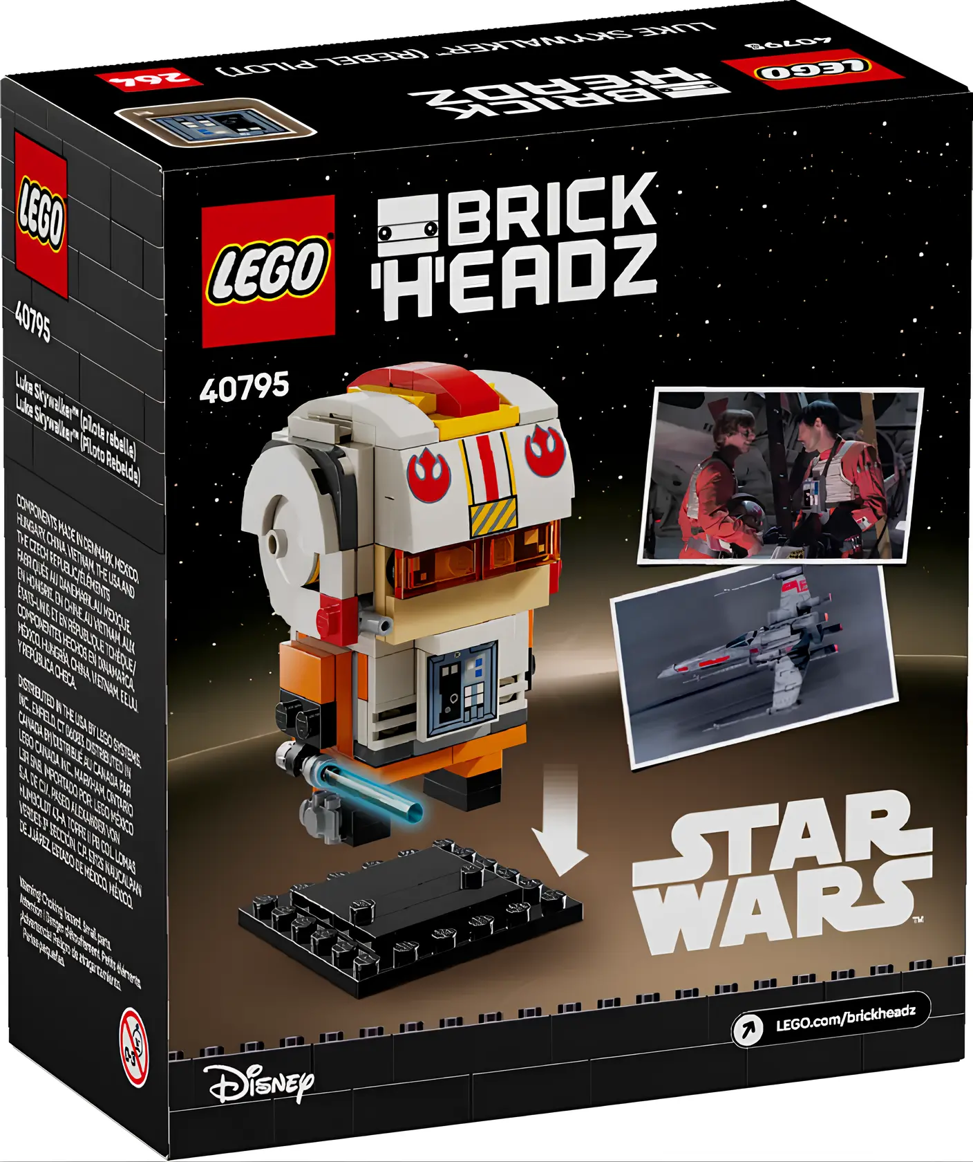 Конструктор LEGO BrickHeadz 40795 138 дет. - фото 2