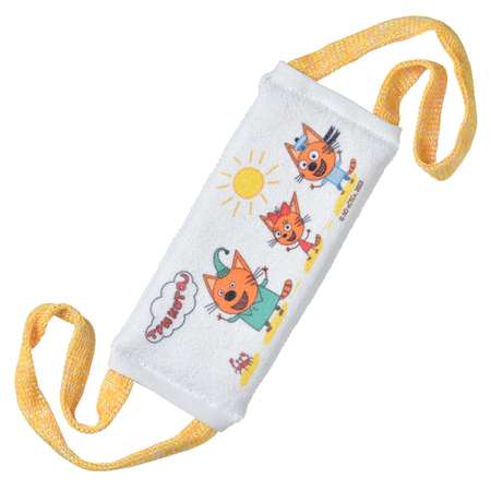 Мочалка Три кота Море привет в ассортименте