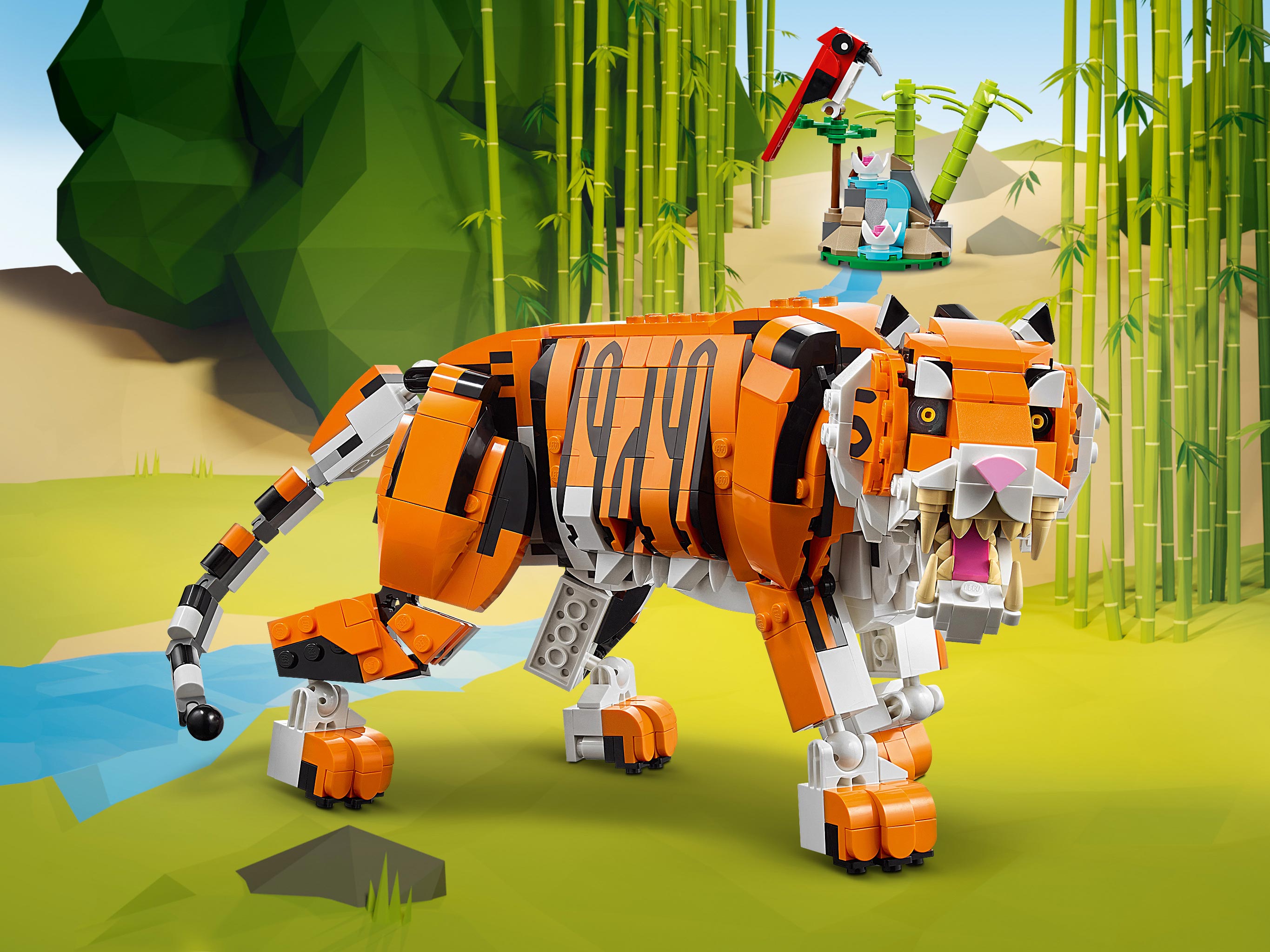 Конструктор LEGO Creator Величественный тигр 755 дет. - фото 2