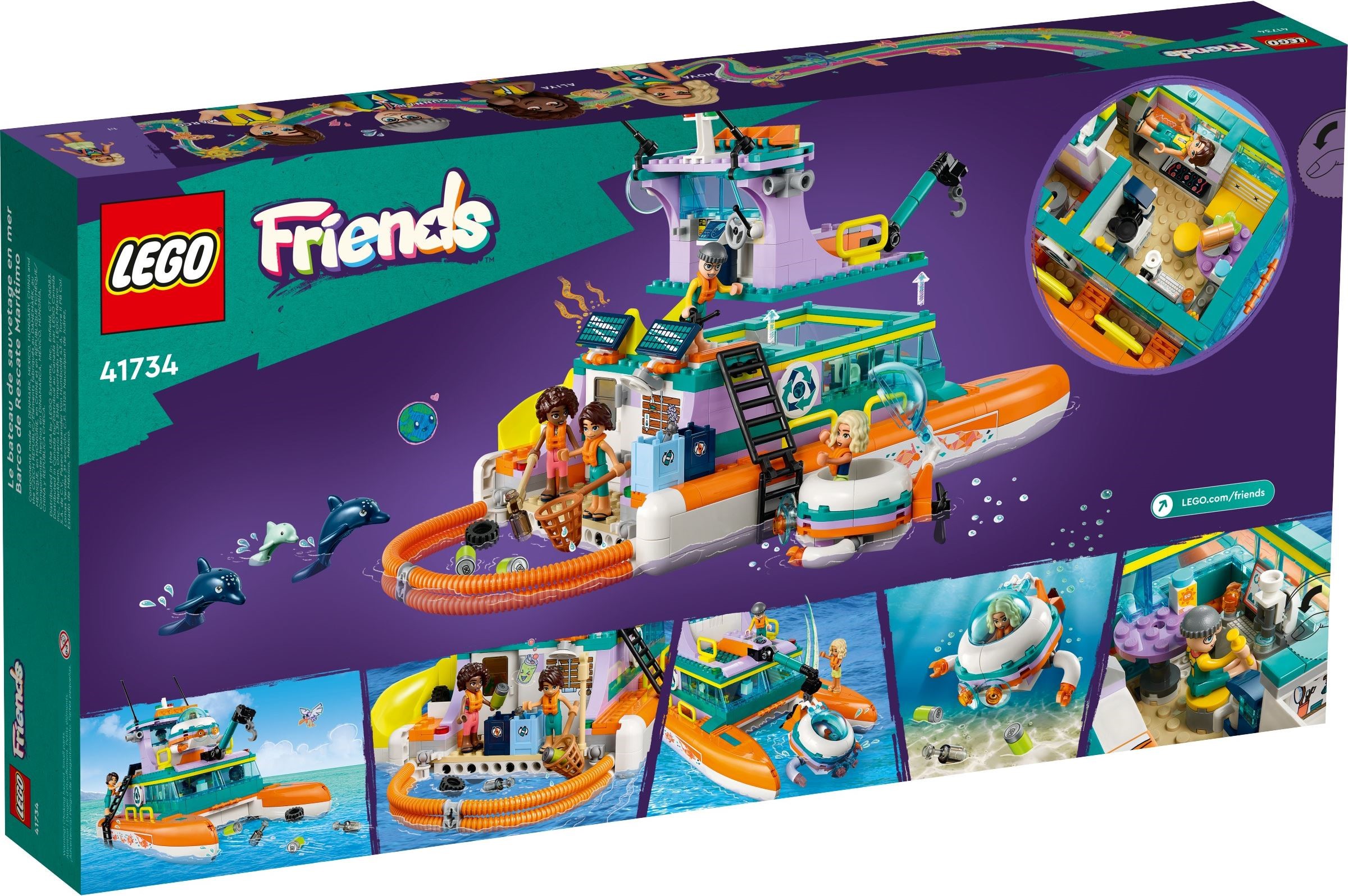 Конструктор LEGO Friends 41734 717 дет. - фото 11