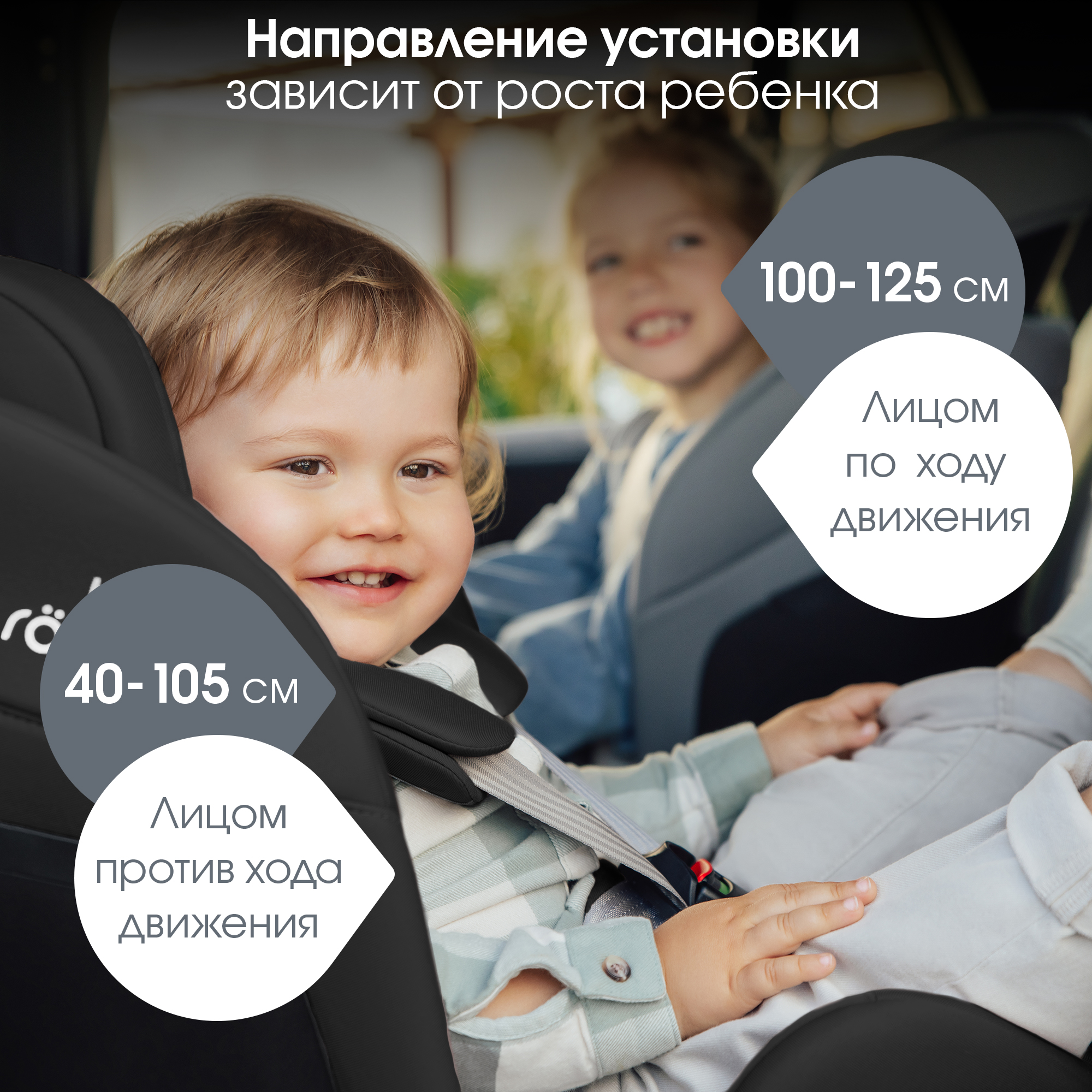 Автокресло Britax Roemer Swivel 2 Space Black Isofix 0+/1/2 (0-25 кг) черный - фото 9