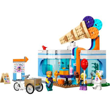 Конструктор LEGO City Магазин мороженого блочный