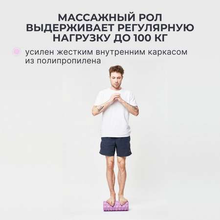 Набор массажных роликов Dare to Dreams рифленый