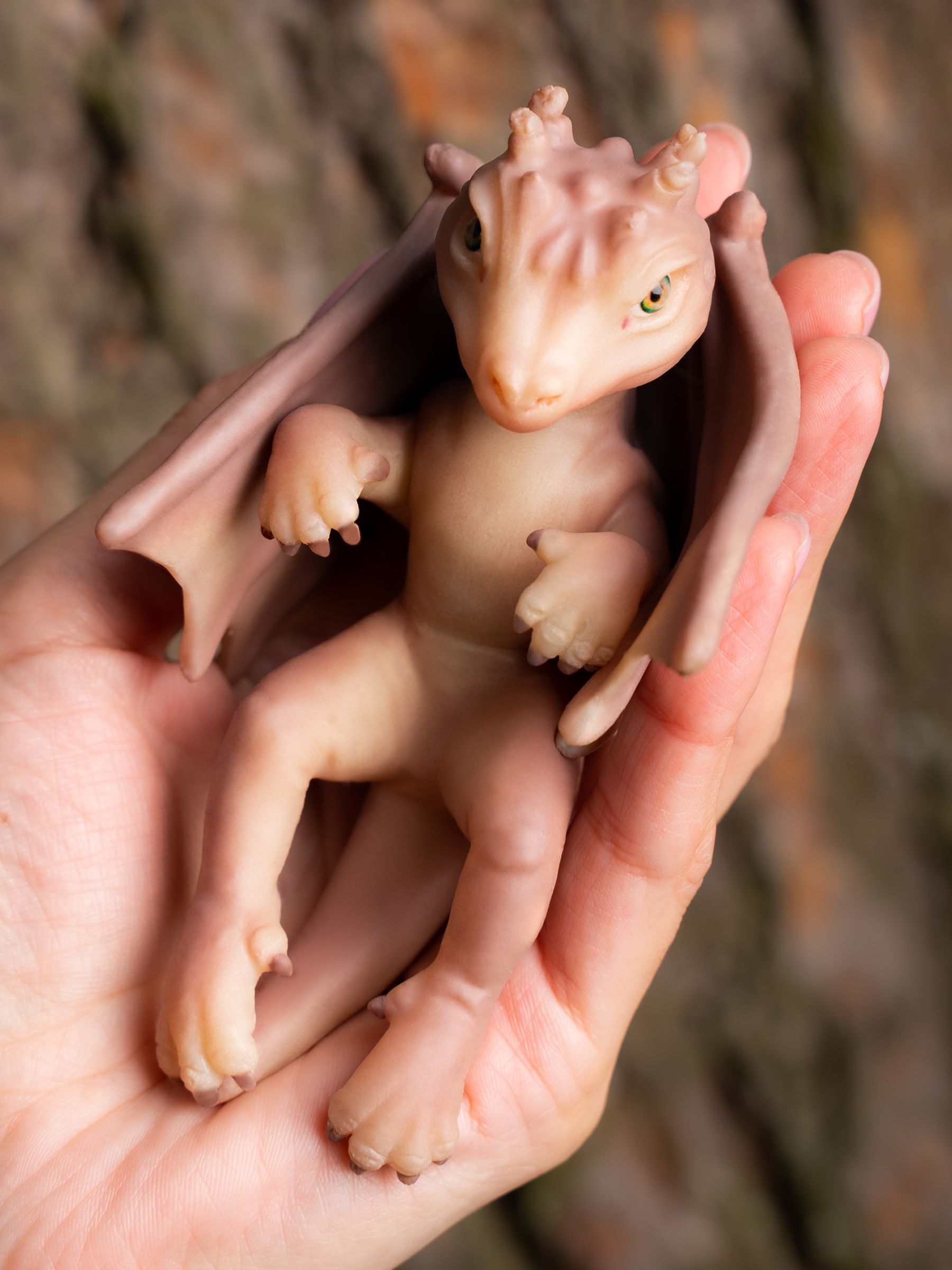 Кукла мини Magic Manufactory Magic history Дракон бежевый высота 12 см 4631170987295 - фото 15