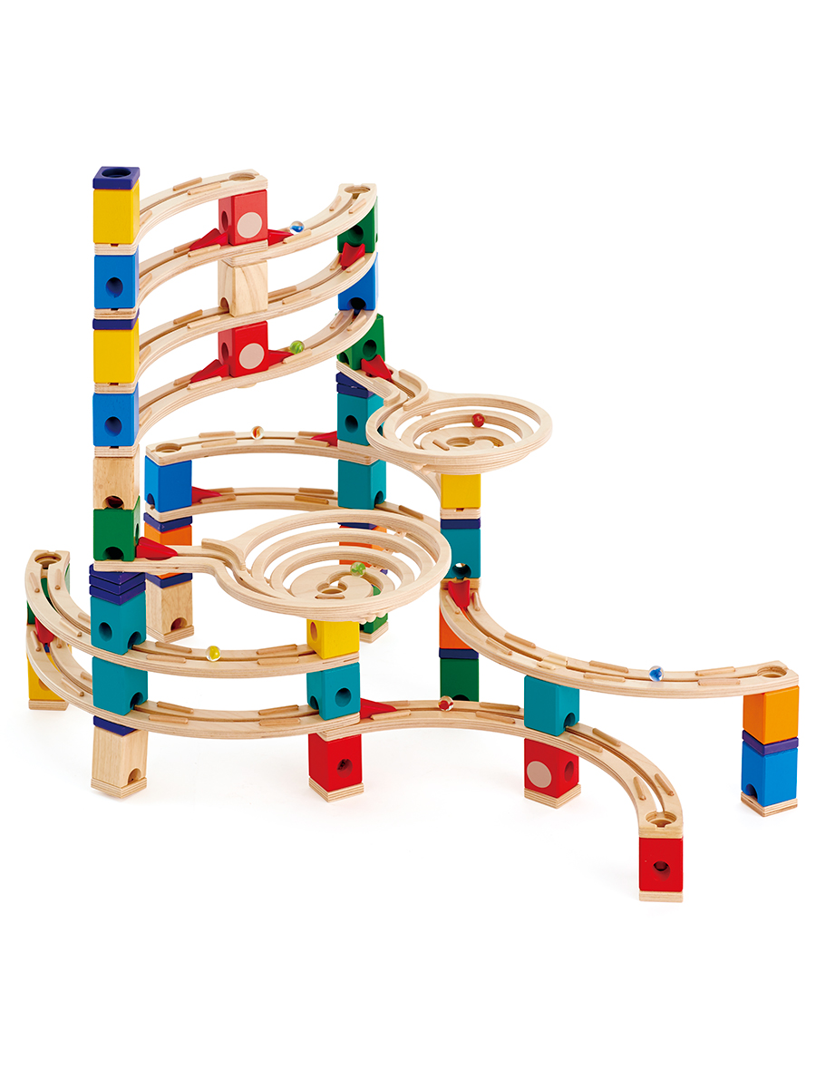 Конструктор Hape Гонки деревянный 202 дет. - фото 4
