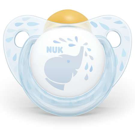 Пустышка Nuk латекс классическая от 0 мес. 1 шт. в ассортименте