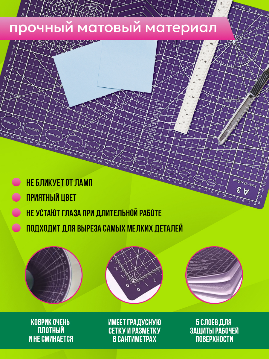 Коврик для лепки AXLER - фото 2