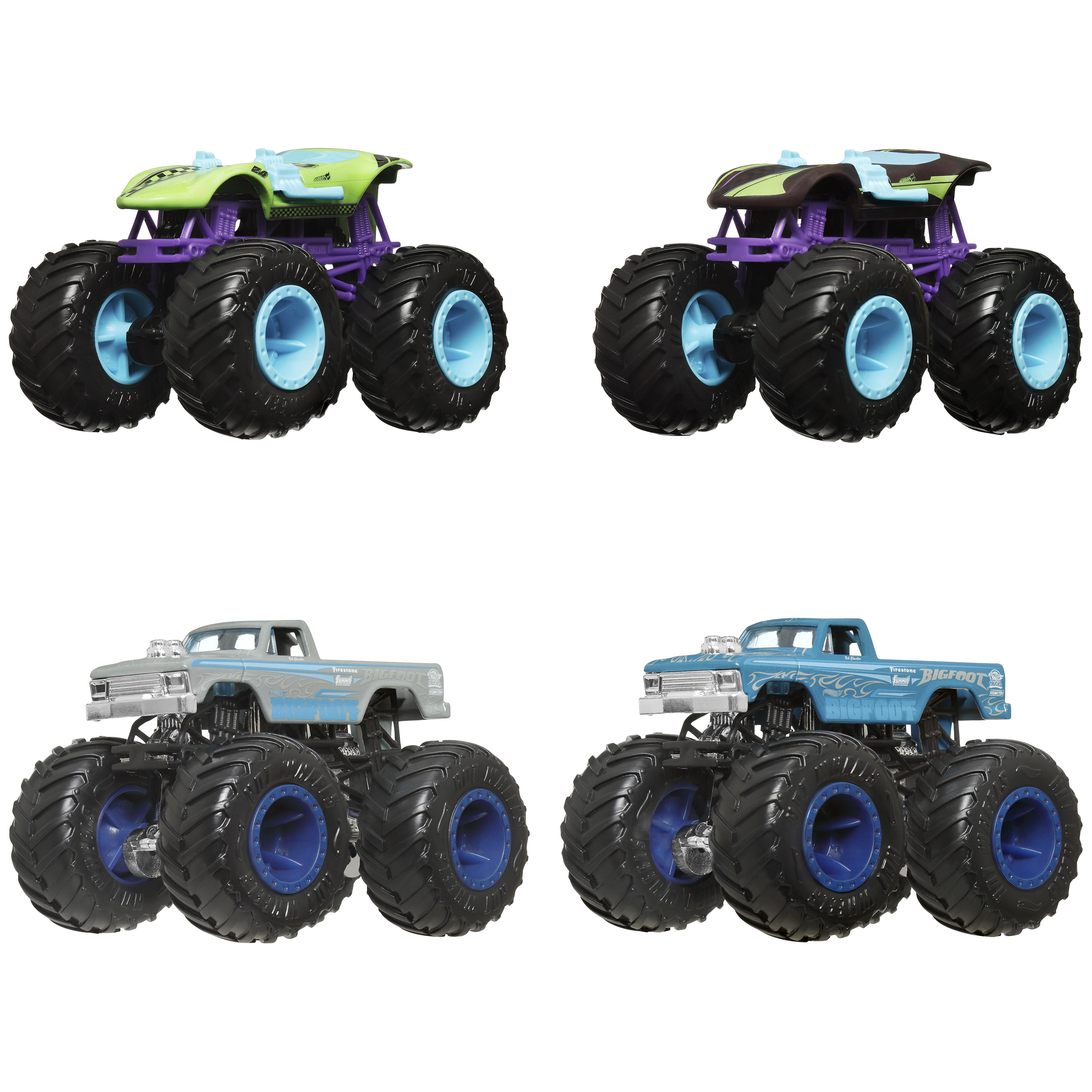 Машина Hot Wheels Monster Truck Color Shifters в ассортименте HGX06 HGX06 - фото 2