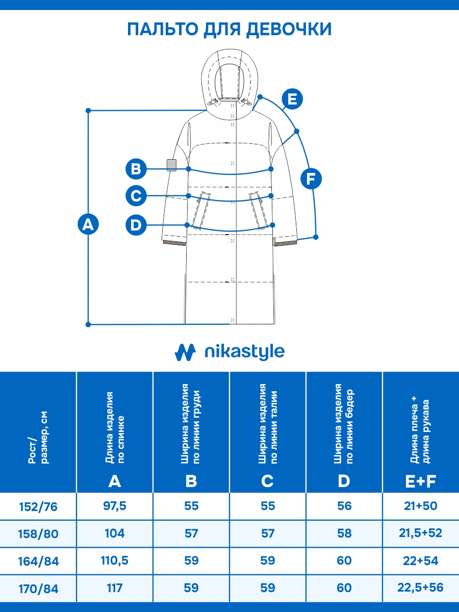Пальто NIKASTYLE 6з9425 пудра - фото 3