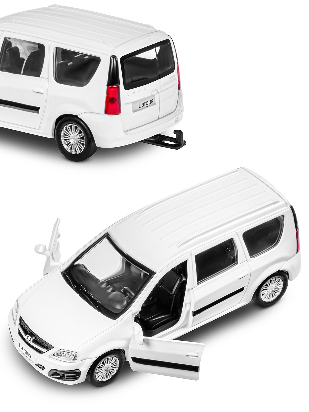 Автомобиль АВТОпанорама LADA Largus 1:43 JB1251632 - фото 12