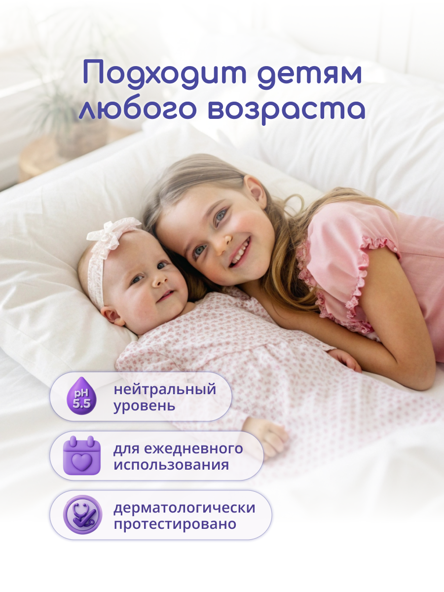 Гель для подмывания Cubby для девочек 0+ 200 мл - фото 4