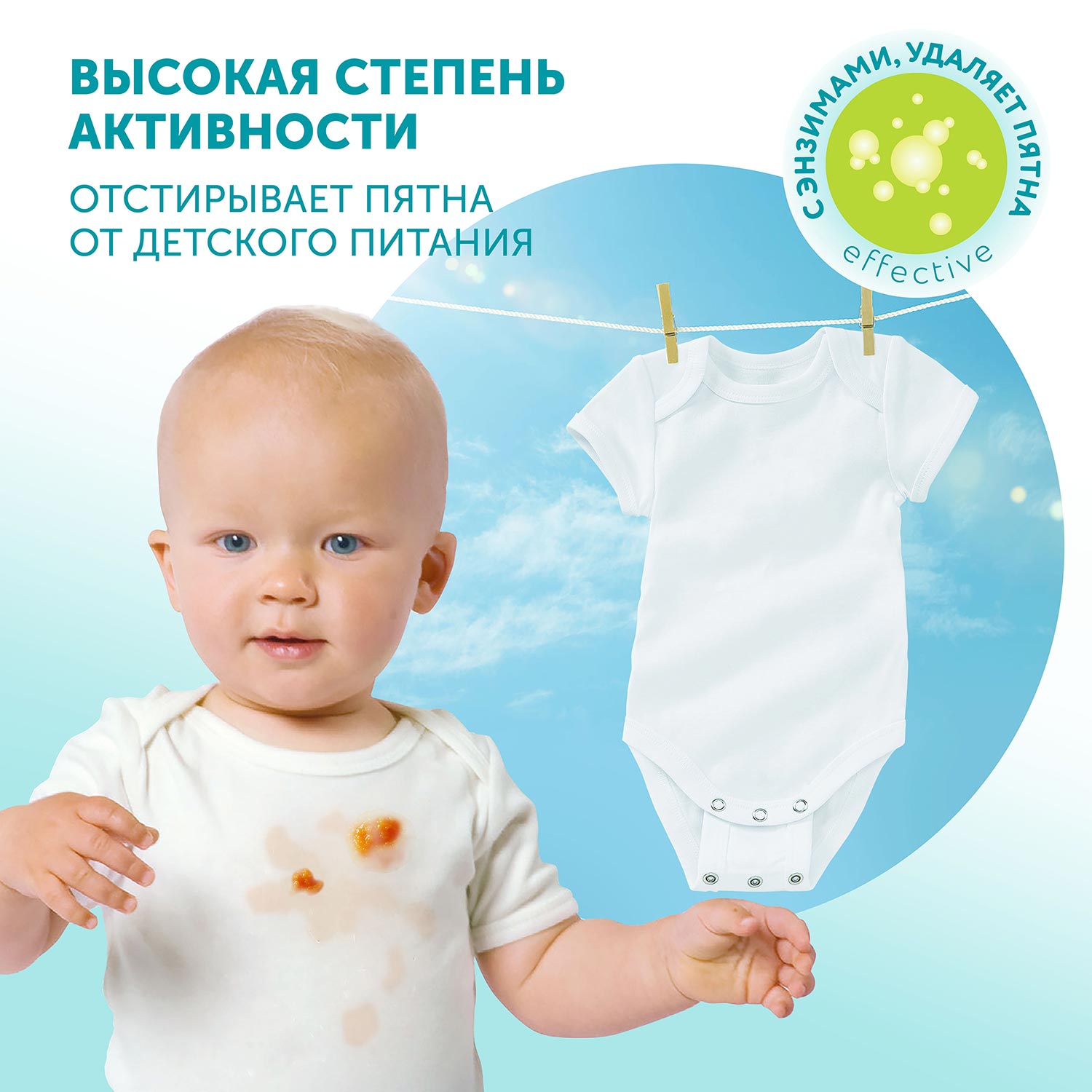 Набор LOVULAR для стирки детской одежды 1 л. геля 1 л. бальзама - фото 5