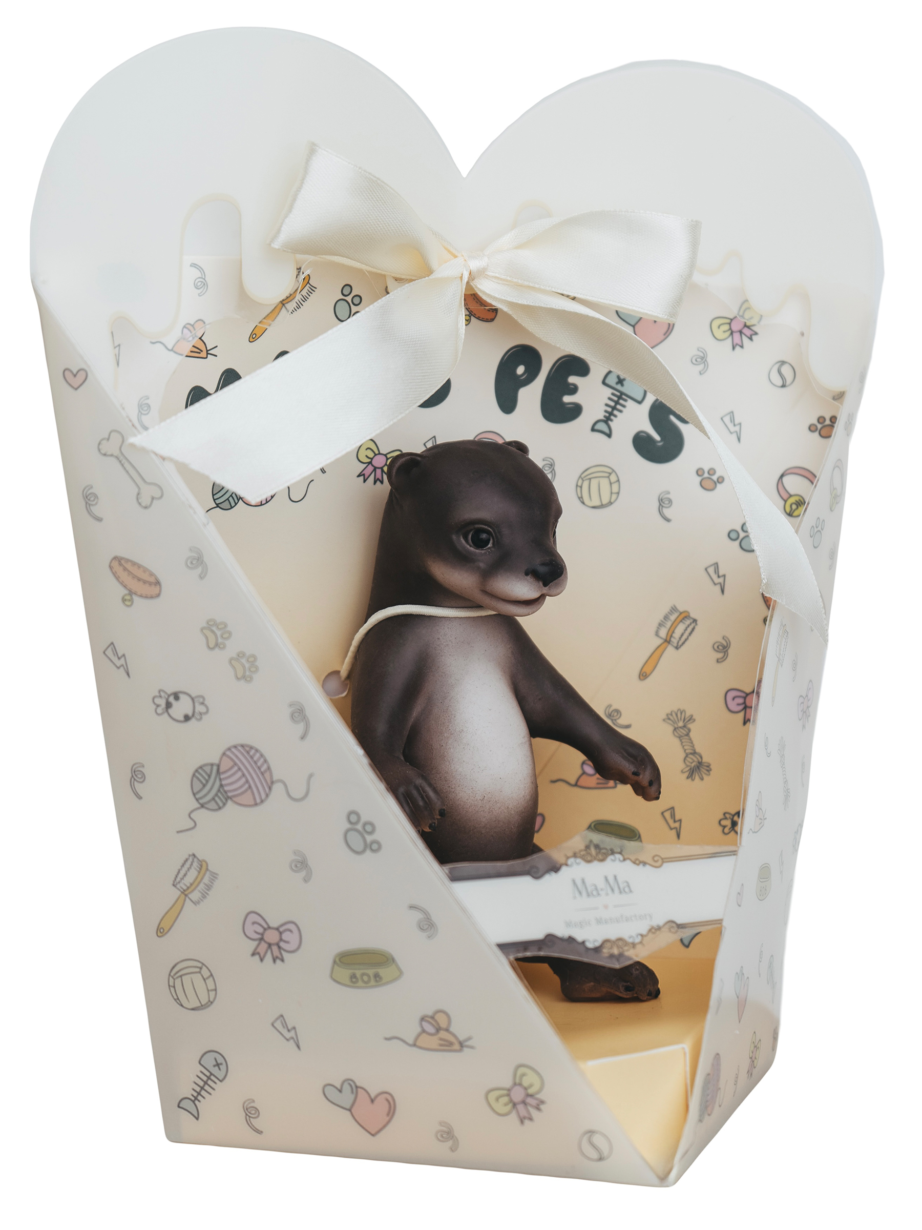 Кукла мини Magic Manufactory "Magic Pets", выдра высота 15 см 4631175965922 - фото 4