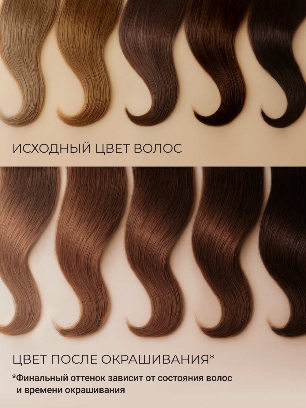 Хна натуральная Zeitun иранская для волос и бровей темно-каштановый 300г - фото 6