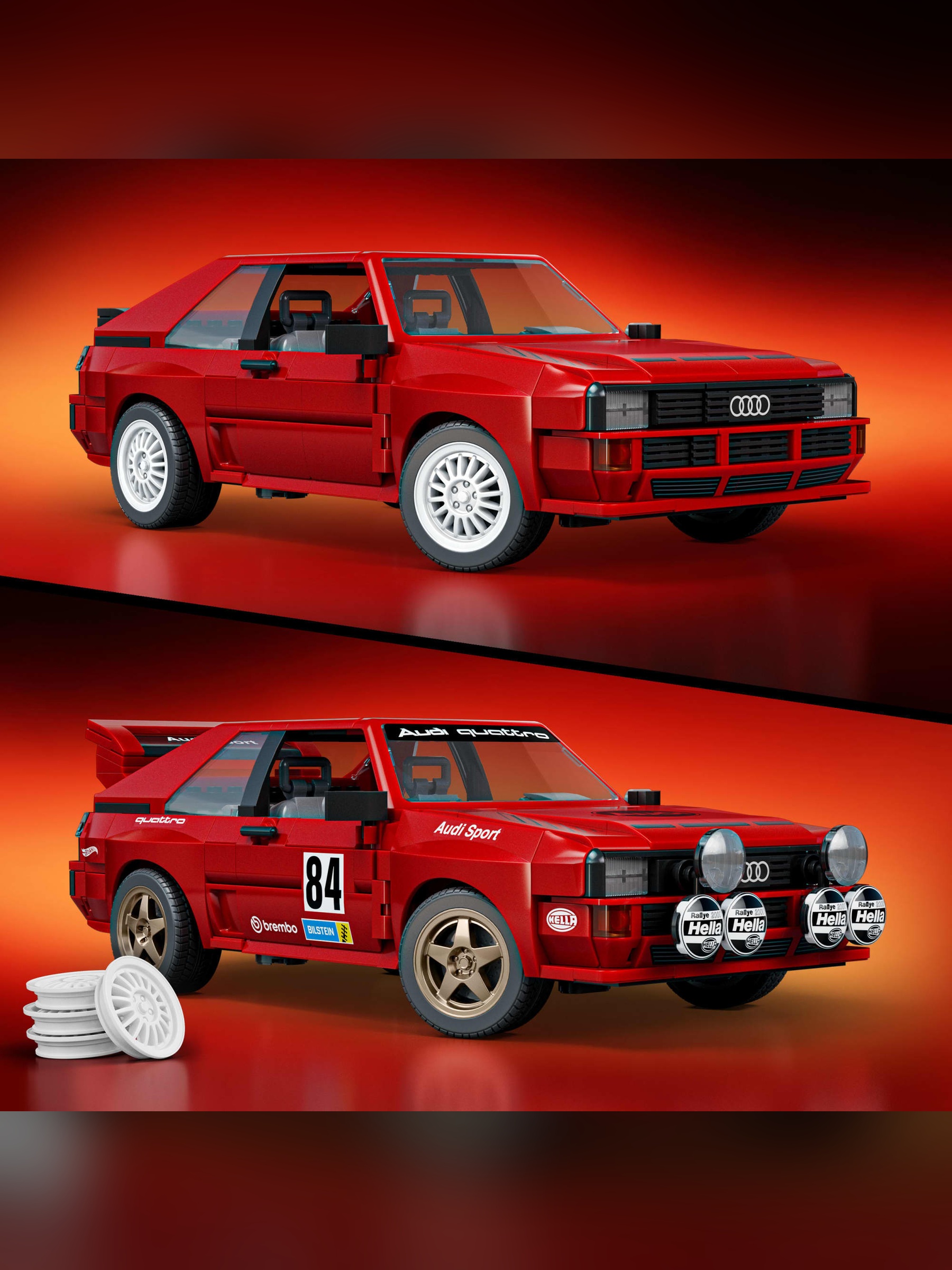 Конструктор Brick Shop AUDI SPORT QUATTRO 864 дет. - фото 5
