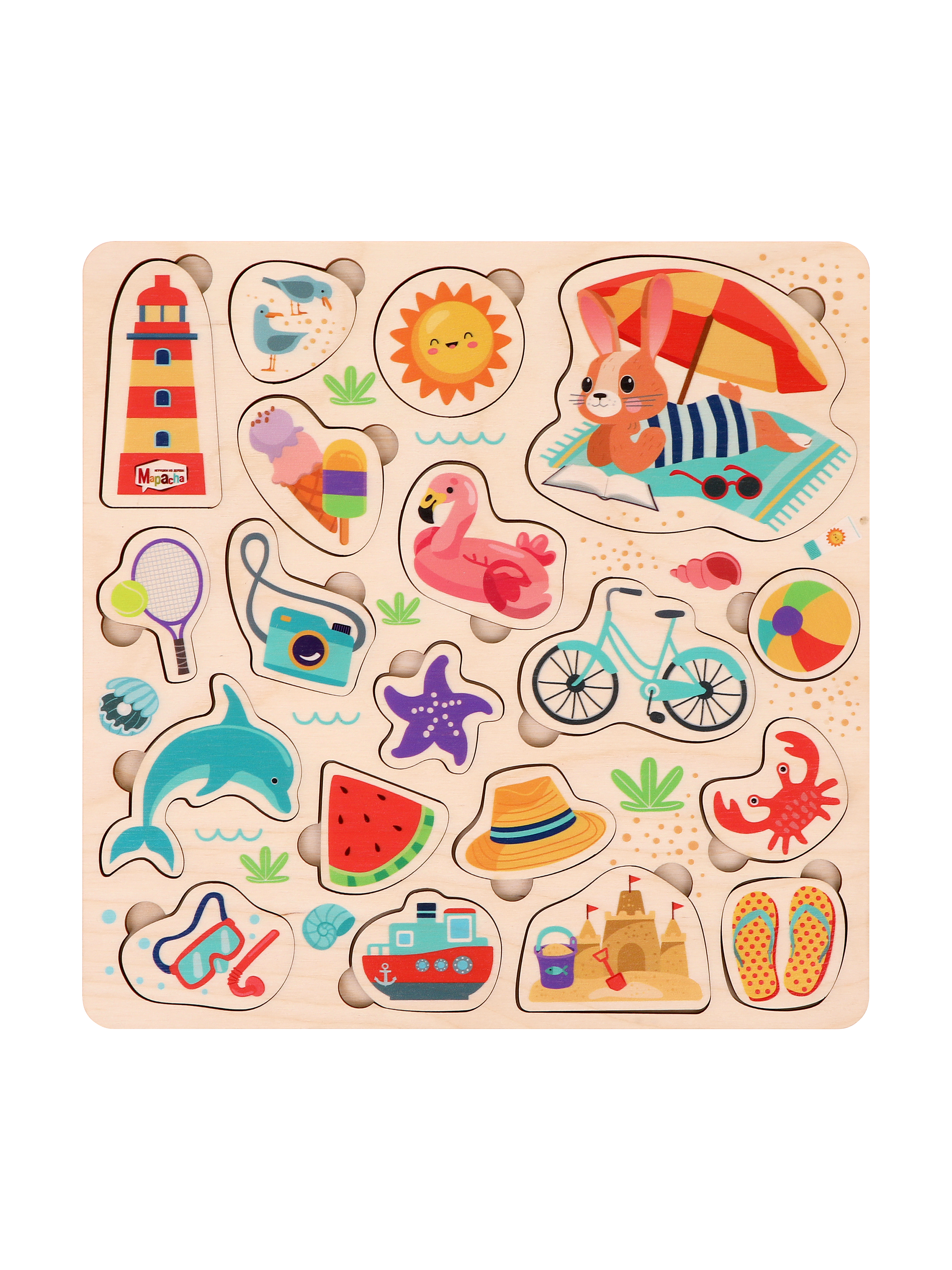 Игрушка Mapacha сортер Лето - фото 11
