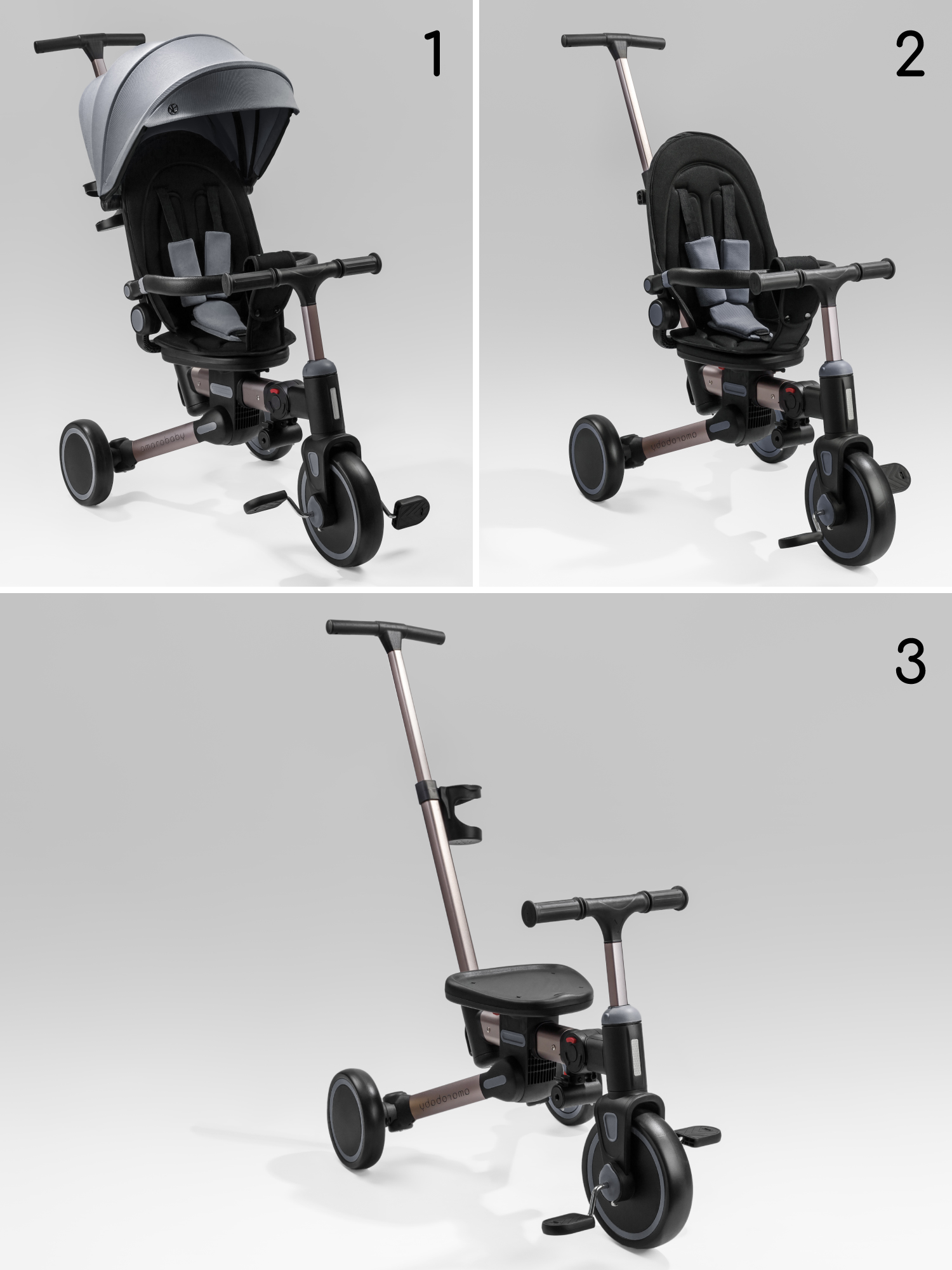 Трехколесный велосипед Amarobaby 8 дюймов - фото 6