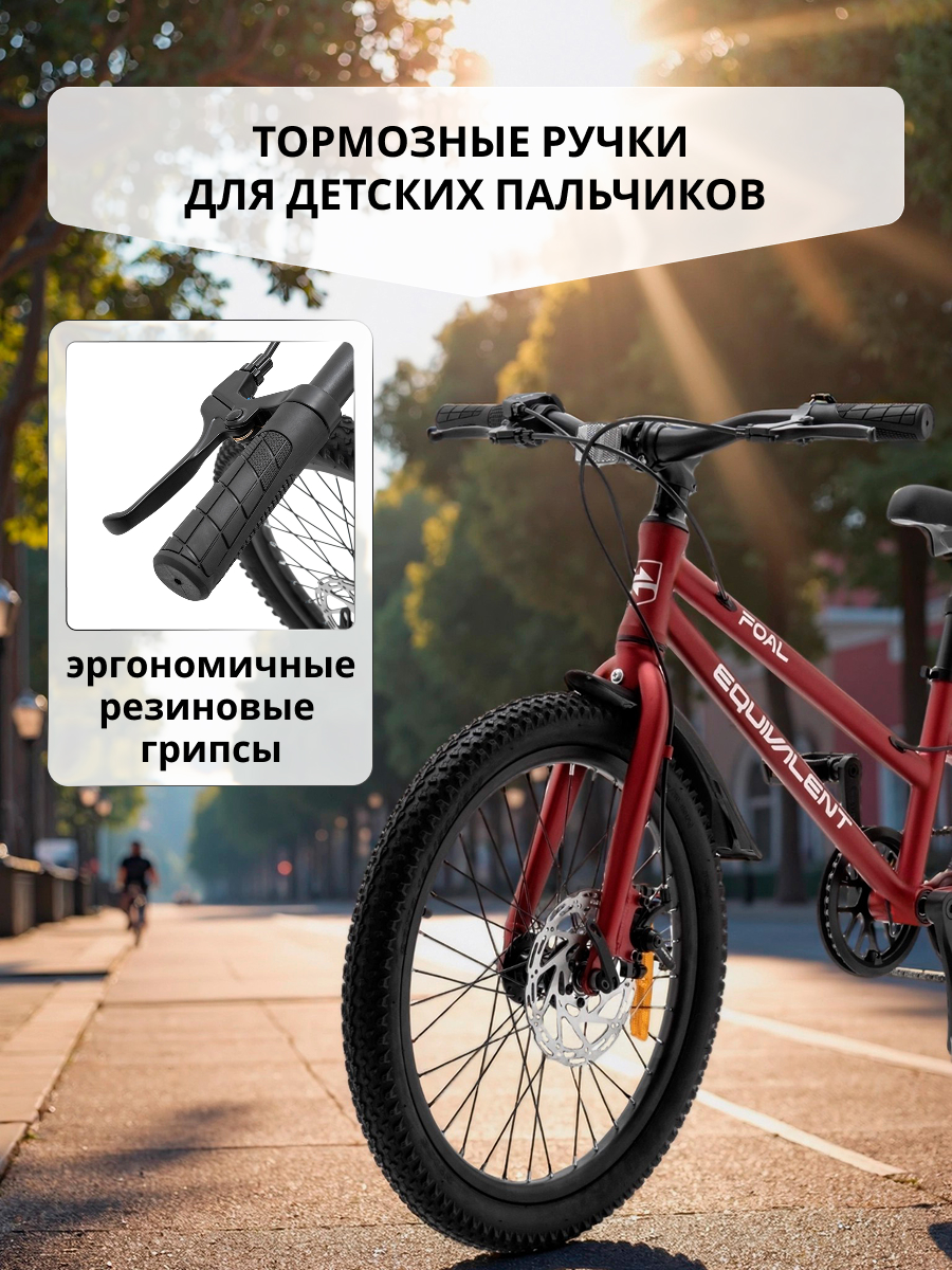 Двухколесный велосипед EQUIVALENT 20 дюймов - фото 11