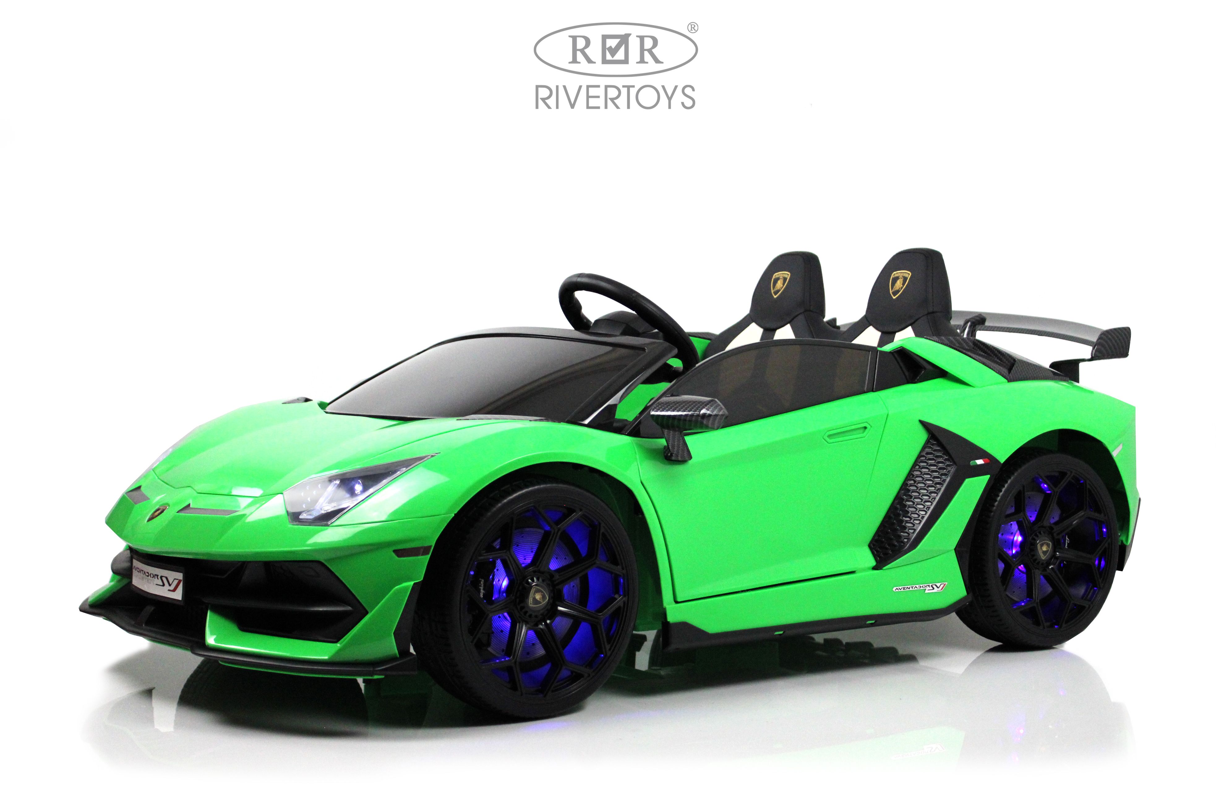 Электромобиль RIVERTOYS A111MP-GREEN С пультом ДУ - фото 19