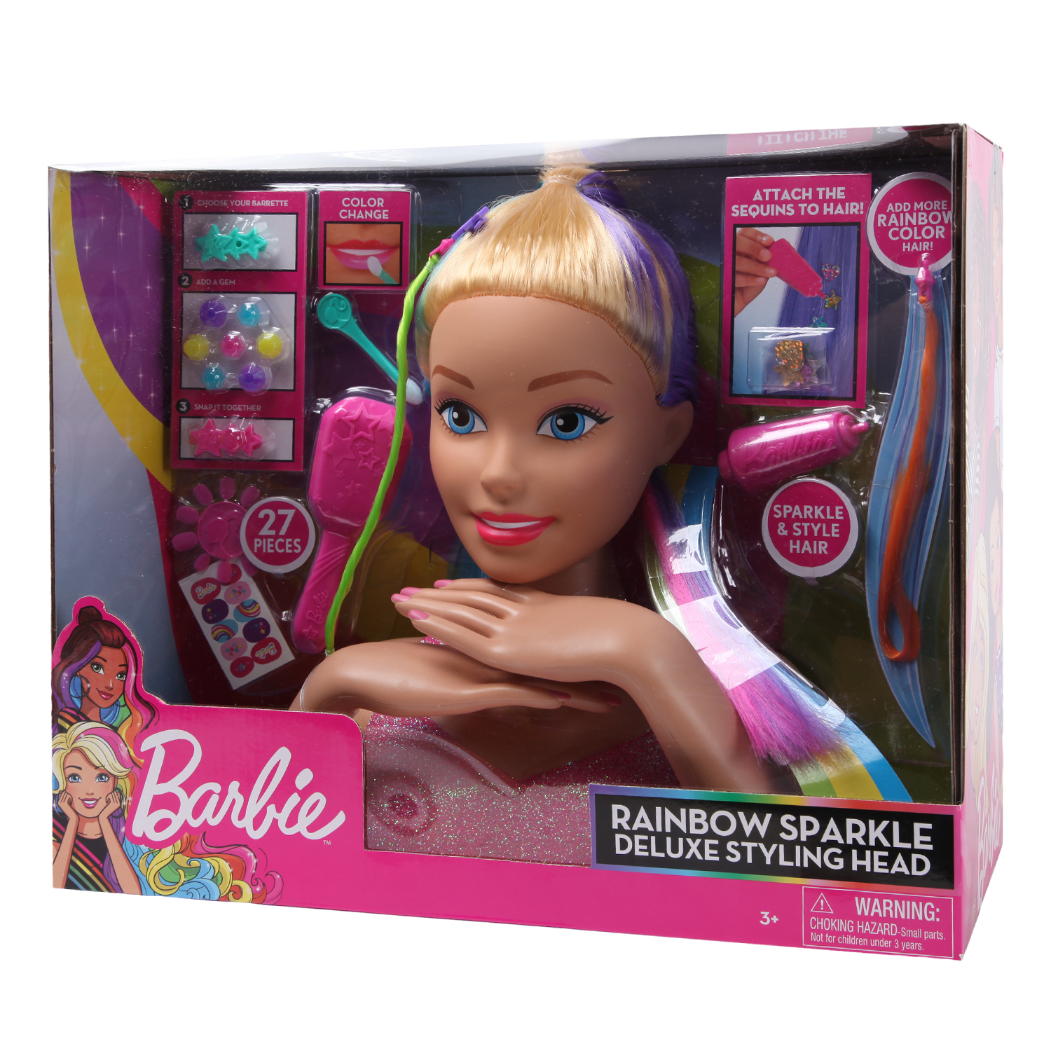 Игрушка Barbie торс для причесок Делюкс - фото 2