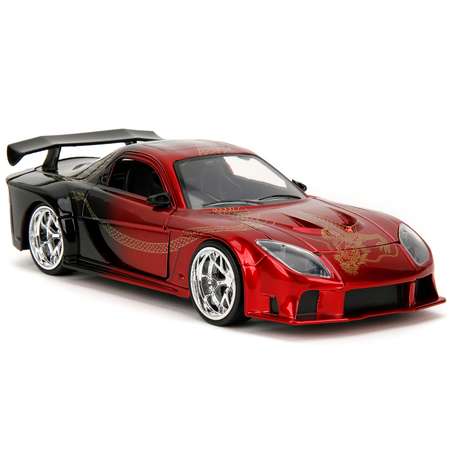 Автомобиль Jada Mazda RX-7 Widebody Pink Slips 1895 1:24
