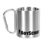 Термокружка BoyScout 200 мл складная ручка-карабин нержавеющая сталь