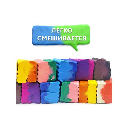 Пластилин Юнландия 18 цв.