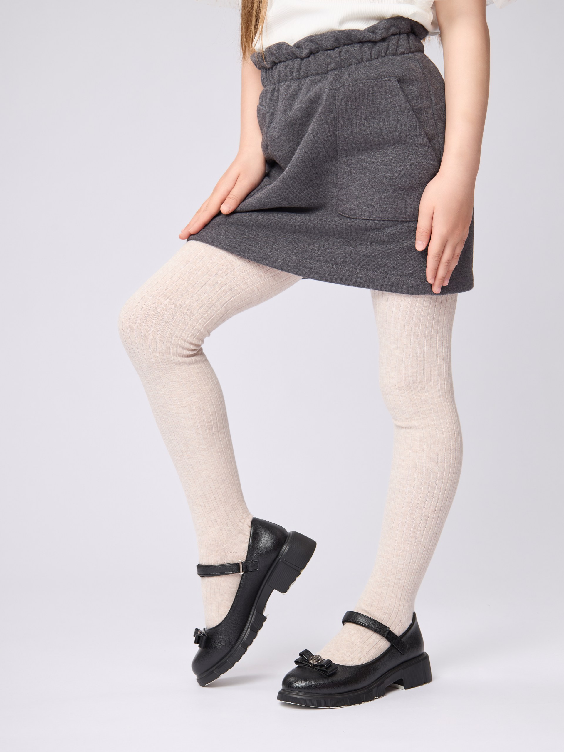 Колготки 2 пары ALEX YVN KT-306-2-бежевый - фото 1