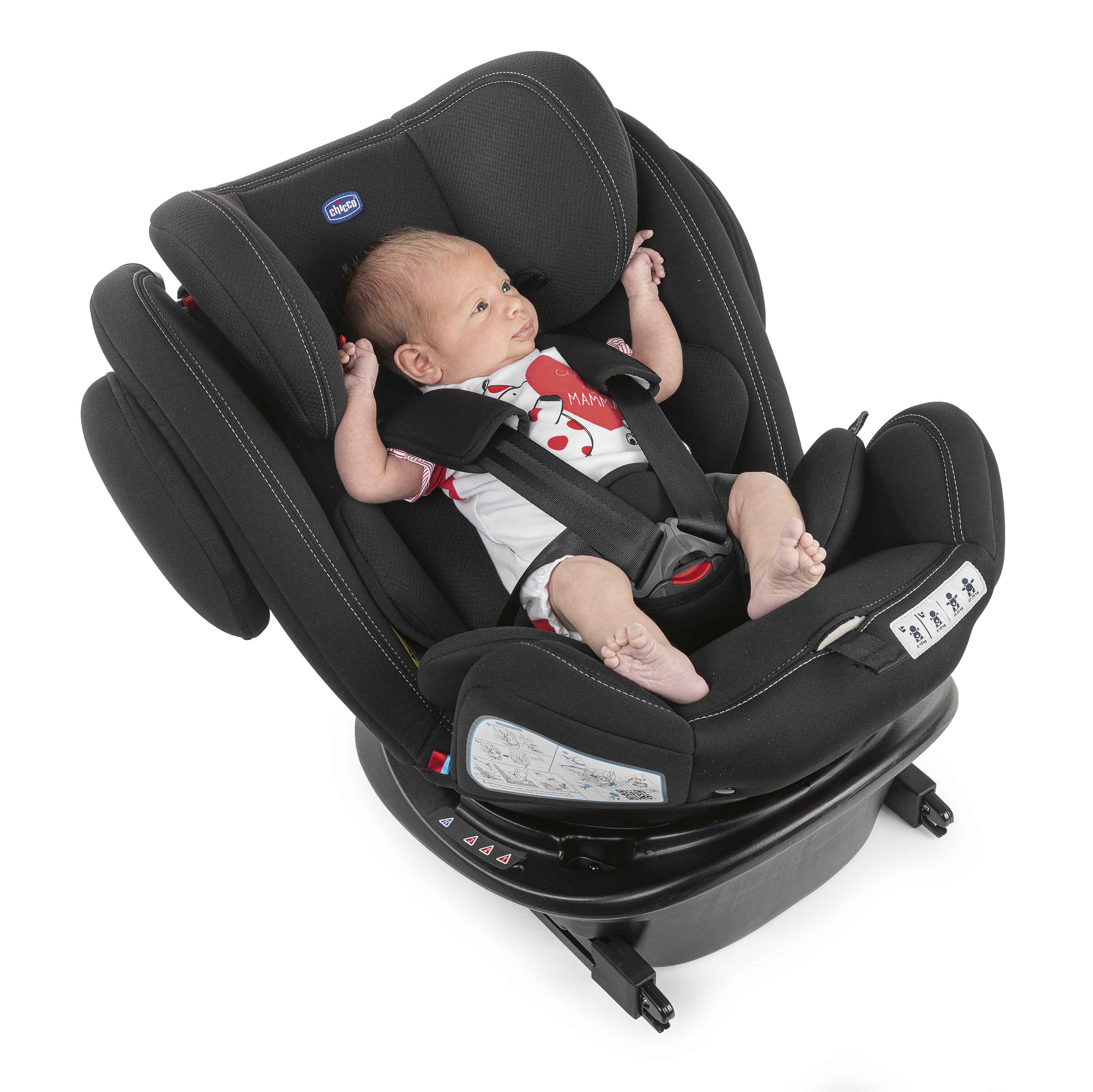 Автокресло Chicco Unico Plus Black Isofix 2/3 (15-36 кг) черный - фото 16
