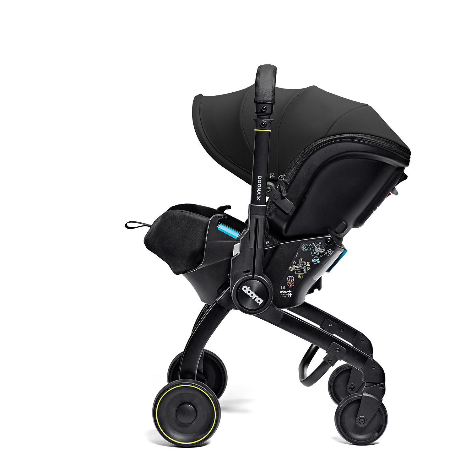 Автокресло Doona X Nitro Black Isofix 0 (0 -13 кг) - фото 22