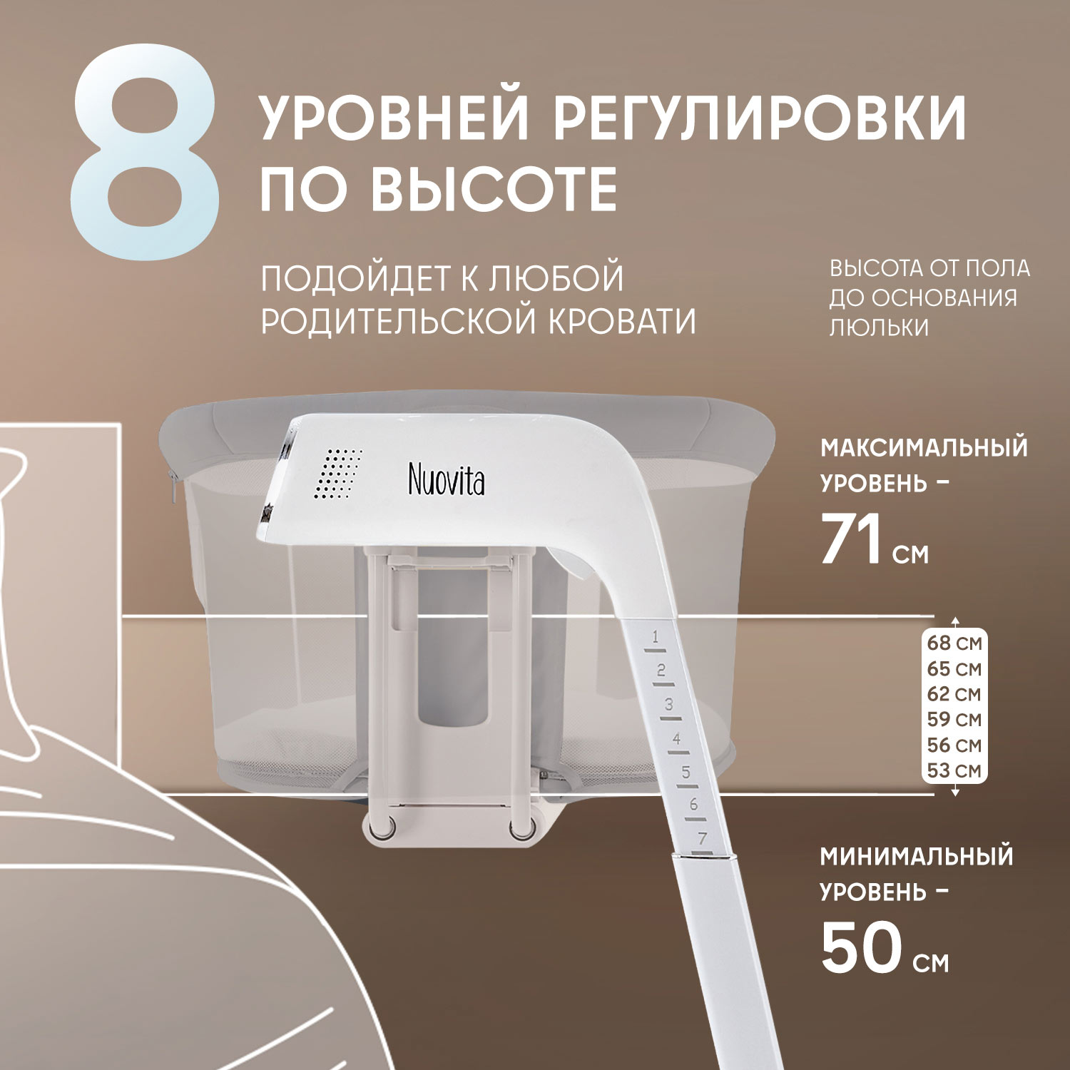 Колыбель Nuovita Accanto - фото 4
