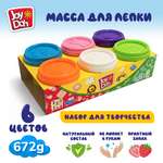 Масса для лепки Joy-Doh 6 цв.