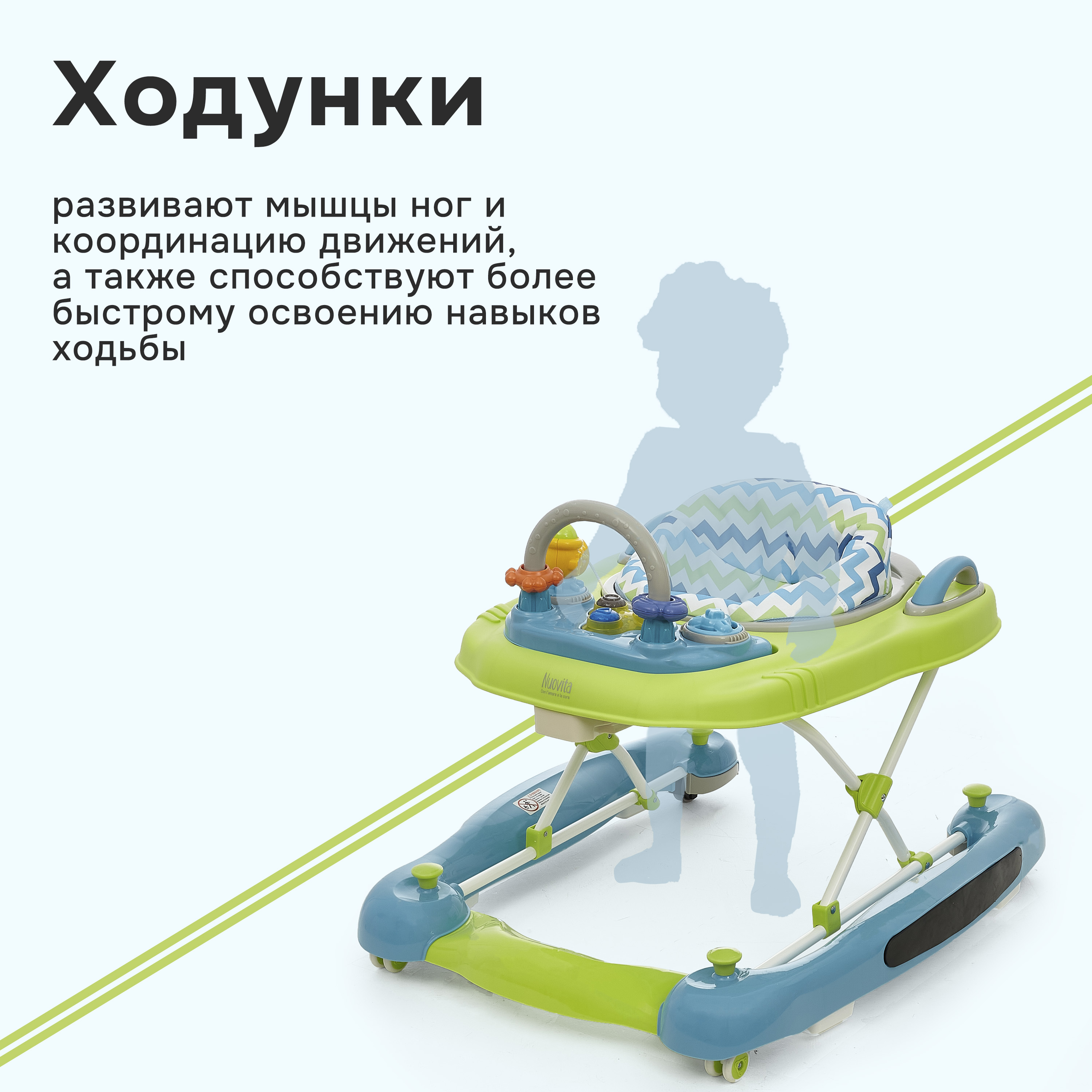 Ходунки Nuovita Chance - фото 3