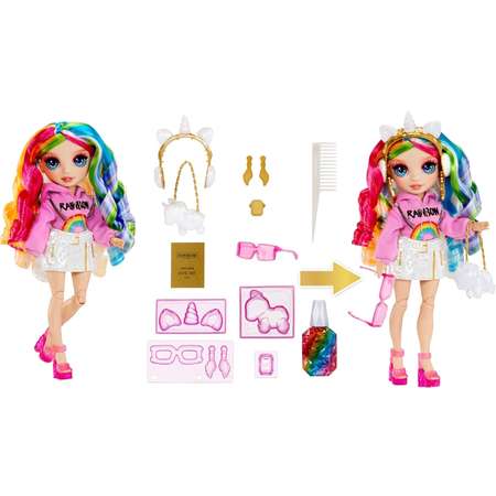 Кукла модельная Rainbow High Creative Crystals Amaya