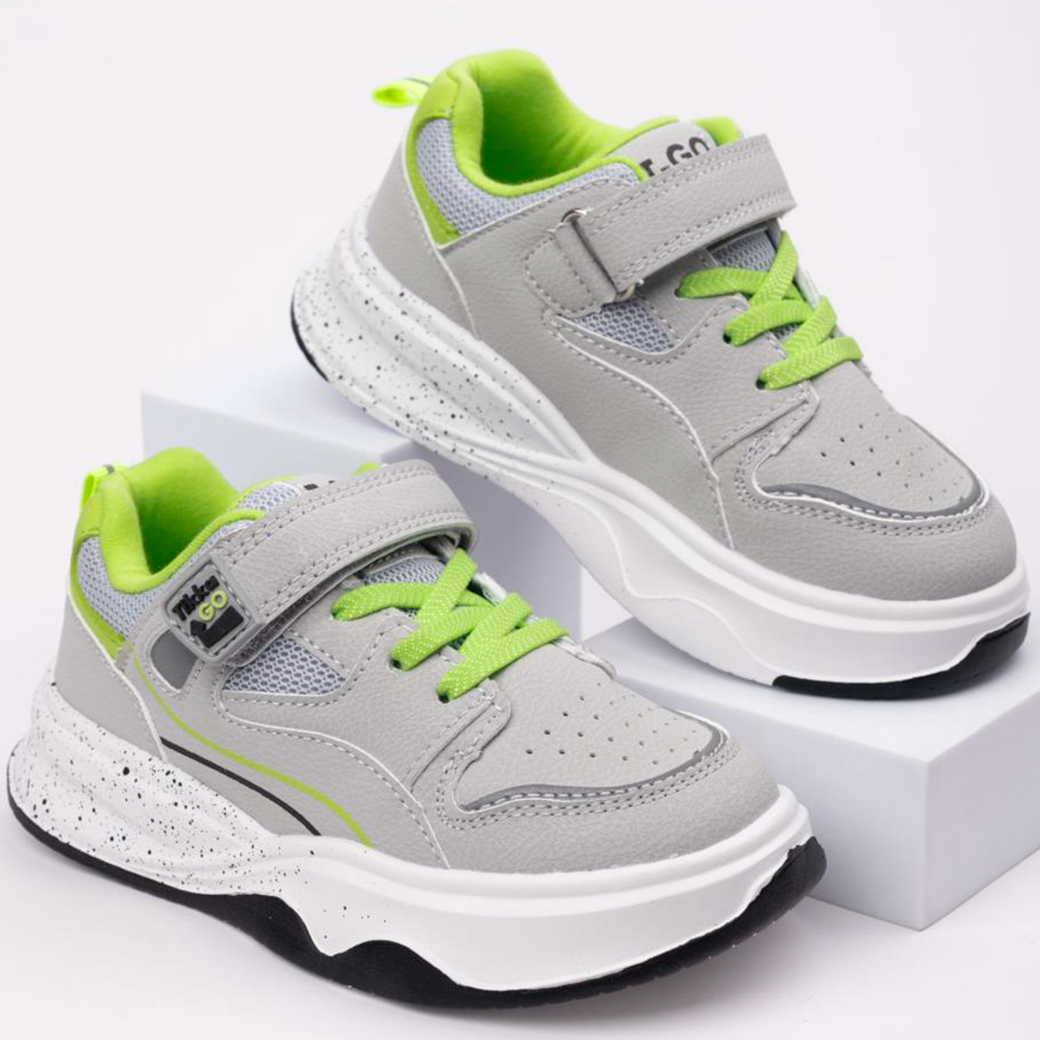 Кроссовки TikkaGo 5A11_261601_grey-salad - фото 1