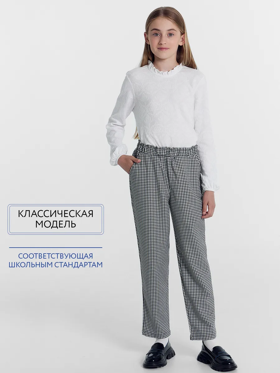 Брюки Mark Formelle (Марк Формэль) 187790/клетка виши - фото 6