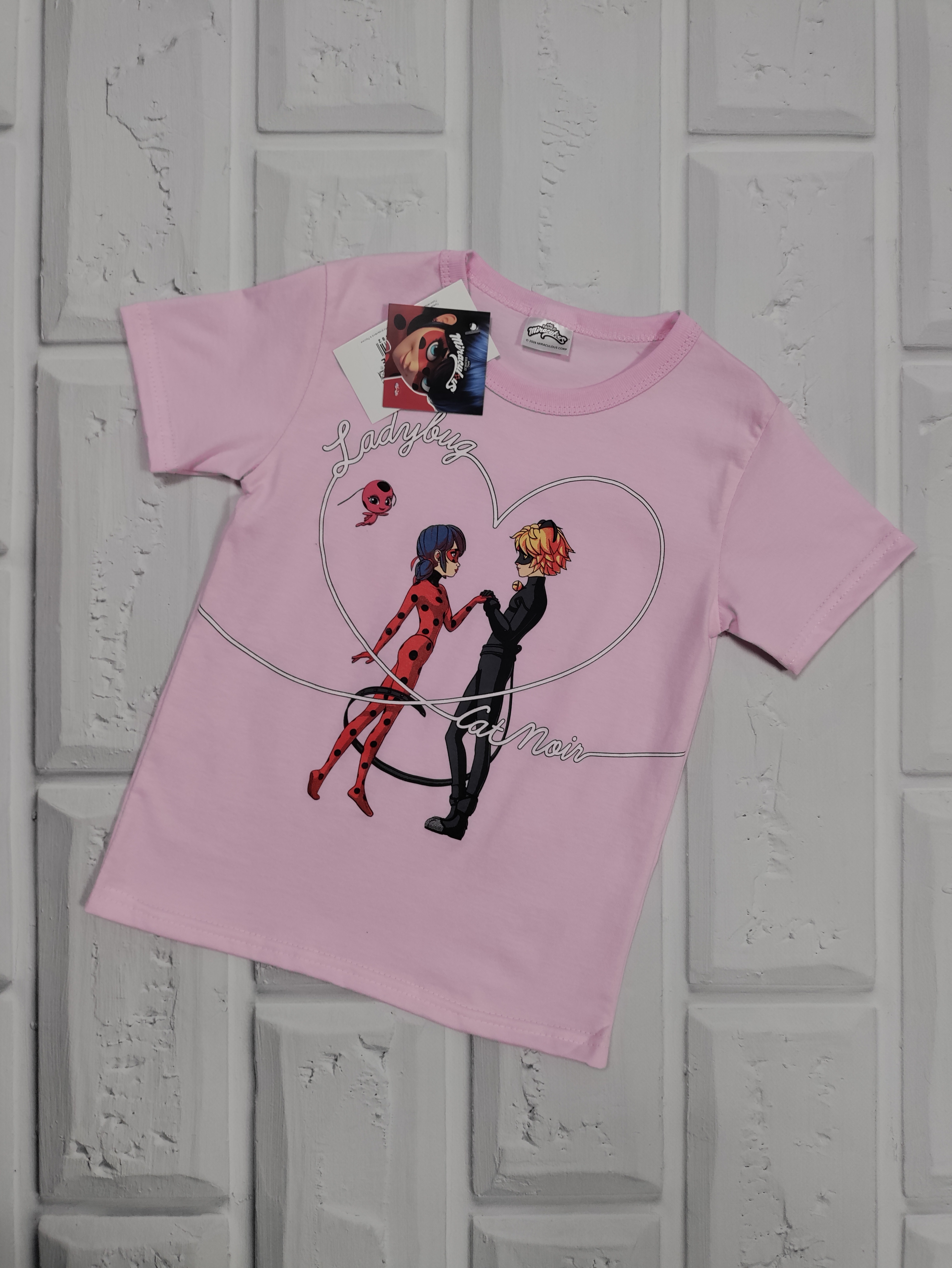 Футболка Леди Баг и Супер Кот 33715Ф - фото 1