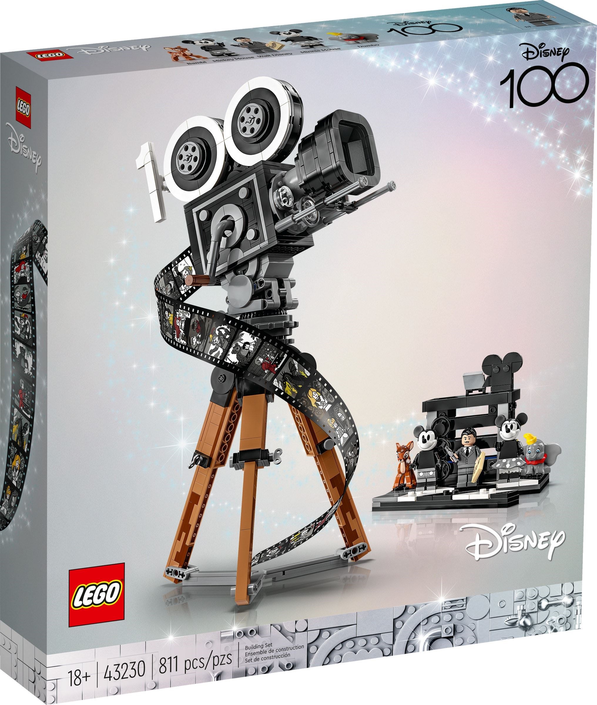 Изображение товара LEGO Disney Princess Конструктор Кинокамера Уолта Диснея 811 деталей