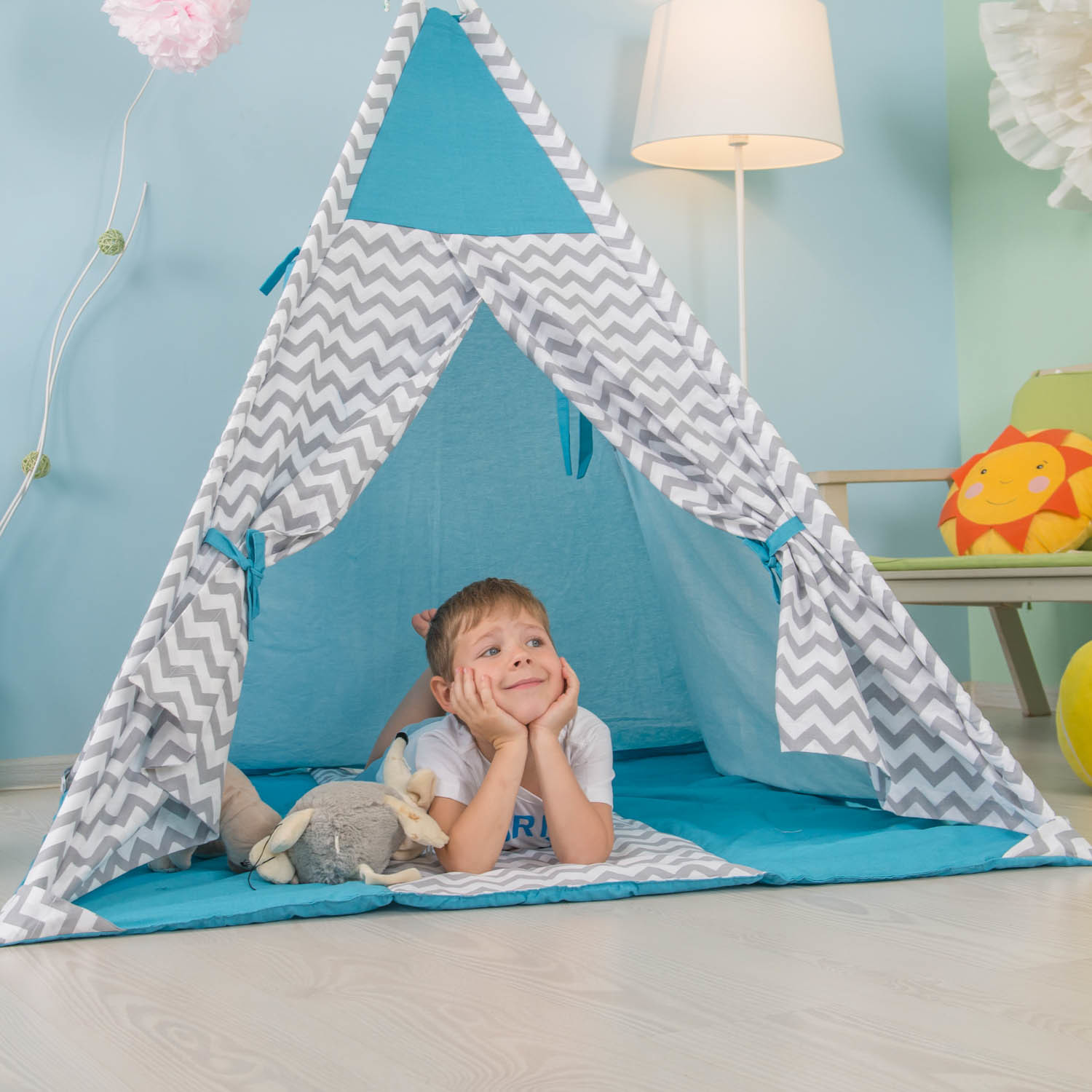 Палатка Polini kids Зигзаг - фото 14