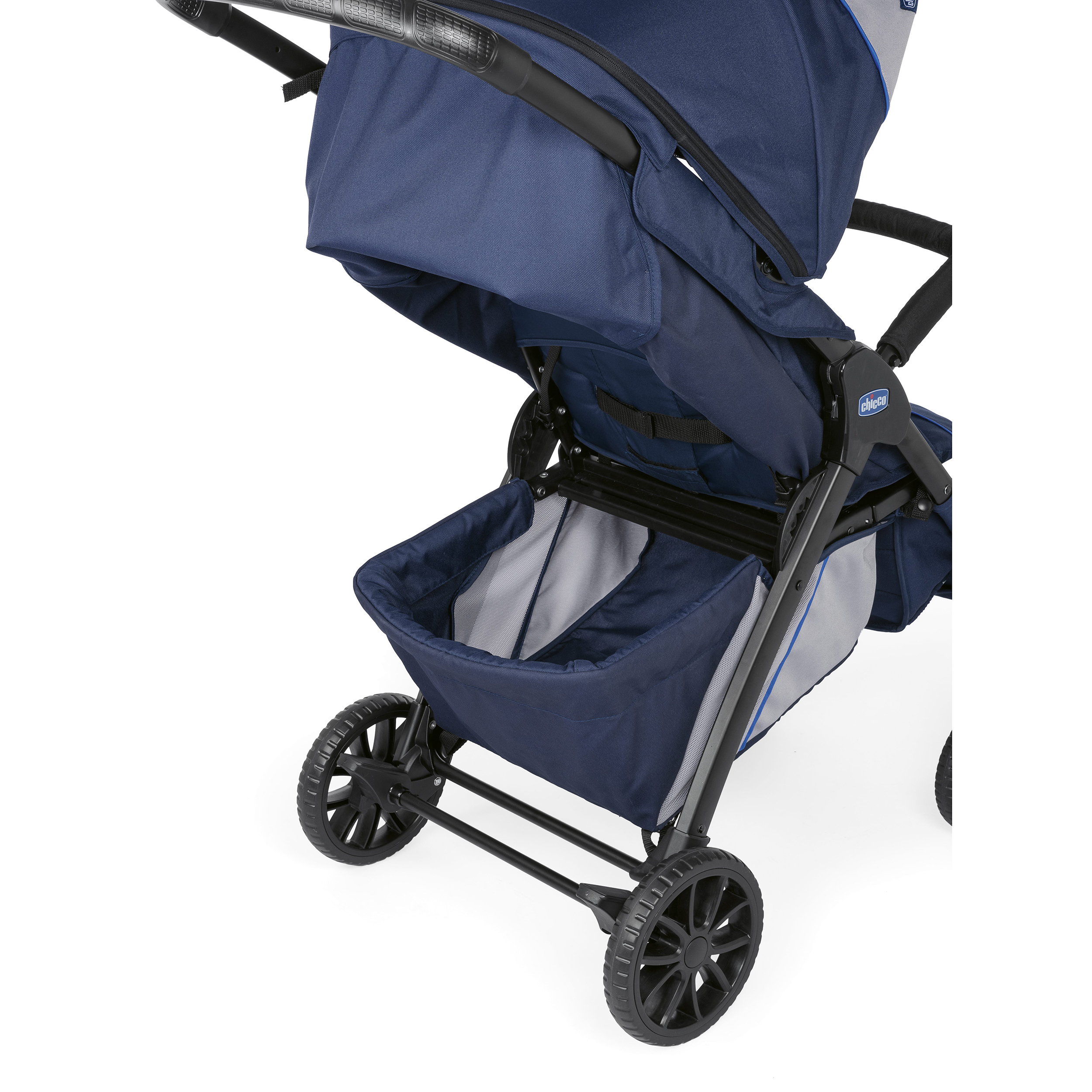 Коляска прогулочная Chicco Kwik One Blueprint - фото 11