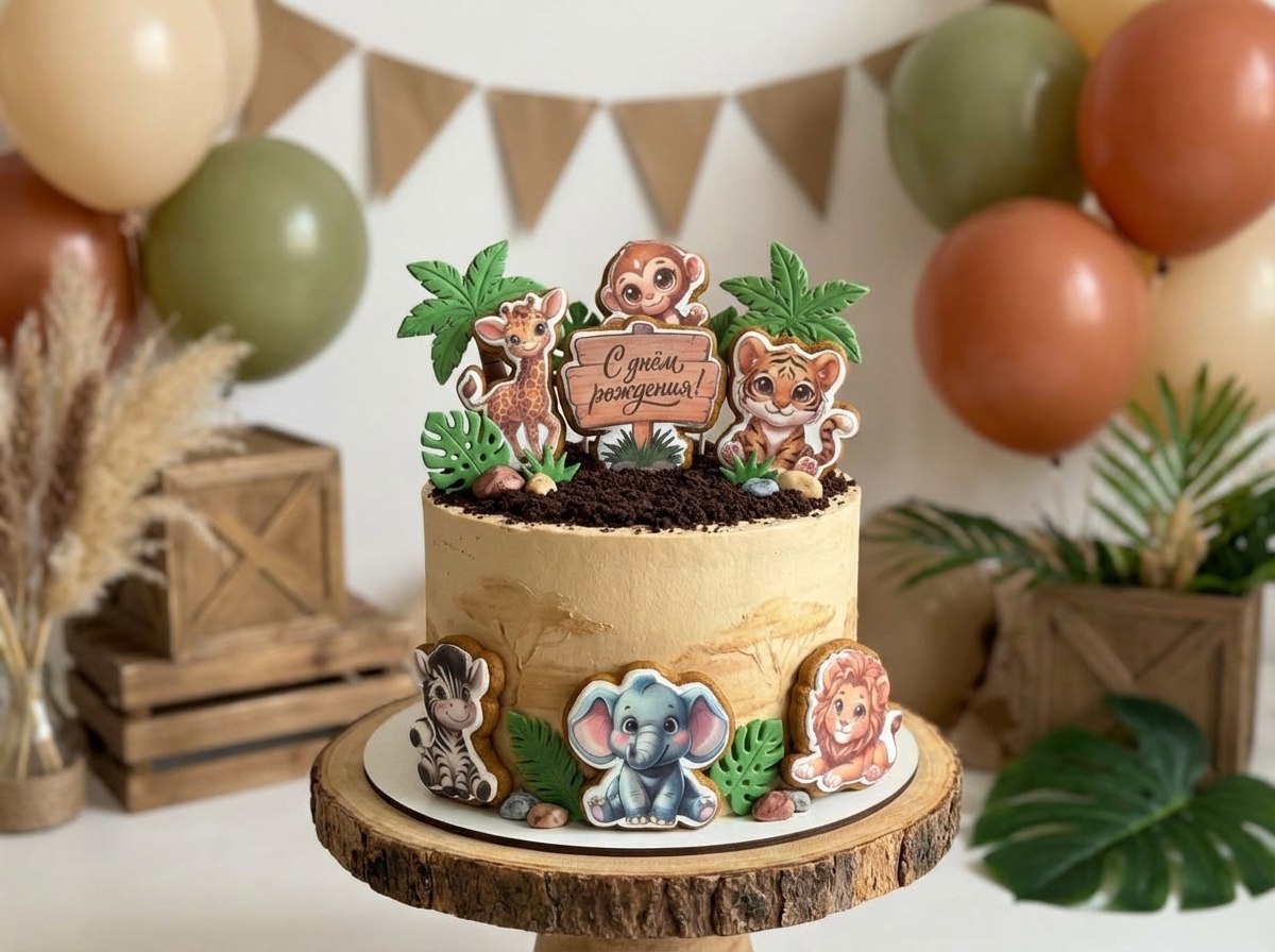 Имбирные пряники Art Sweets Украшение на торт - фото 1