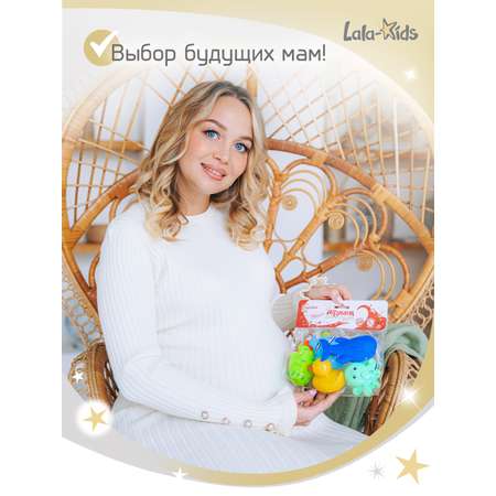 Игрушки для купания LaLa-Kids резиновые без отверстий рыбки