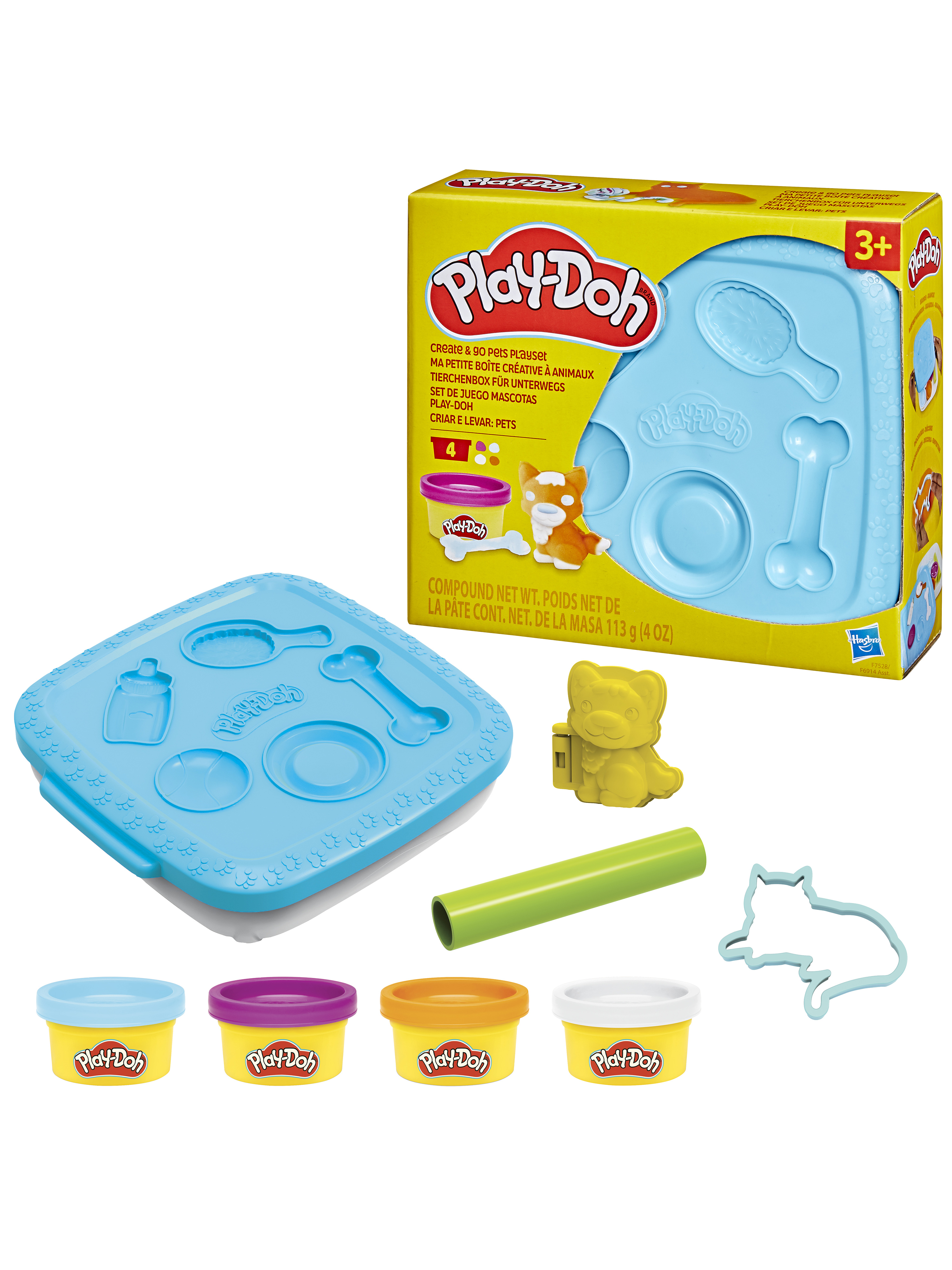 Масса для лепки Hasbro Play-Doh Домашние животные - фото 1