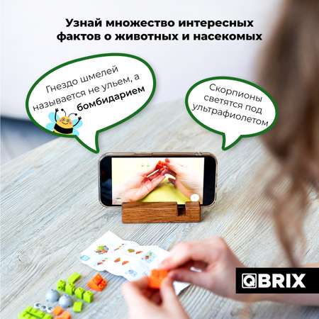 Конструктор QBRIX Мир жучков сборная игровая модель