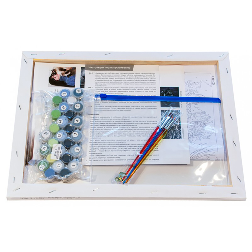 Картина по номерам Белоснежка Анемона - фото 4