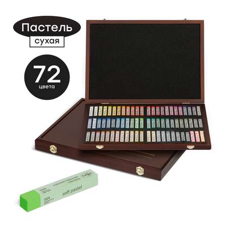 Пастель художественная сухая Gamma_ 72 шт.