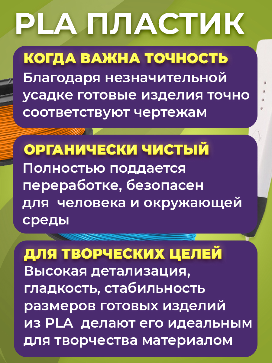 Пластик Funtasy PLA Золото - фото 5