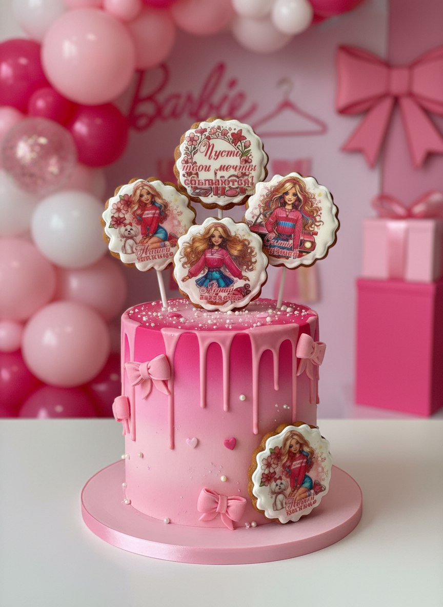 Имбирные пряники Art Sweets Украшение на торт - фото 1