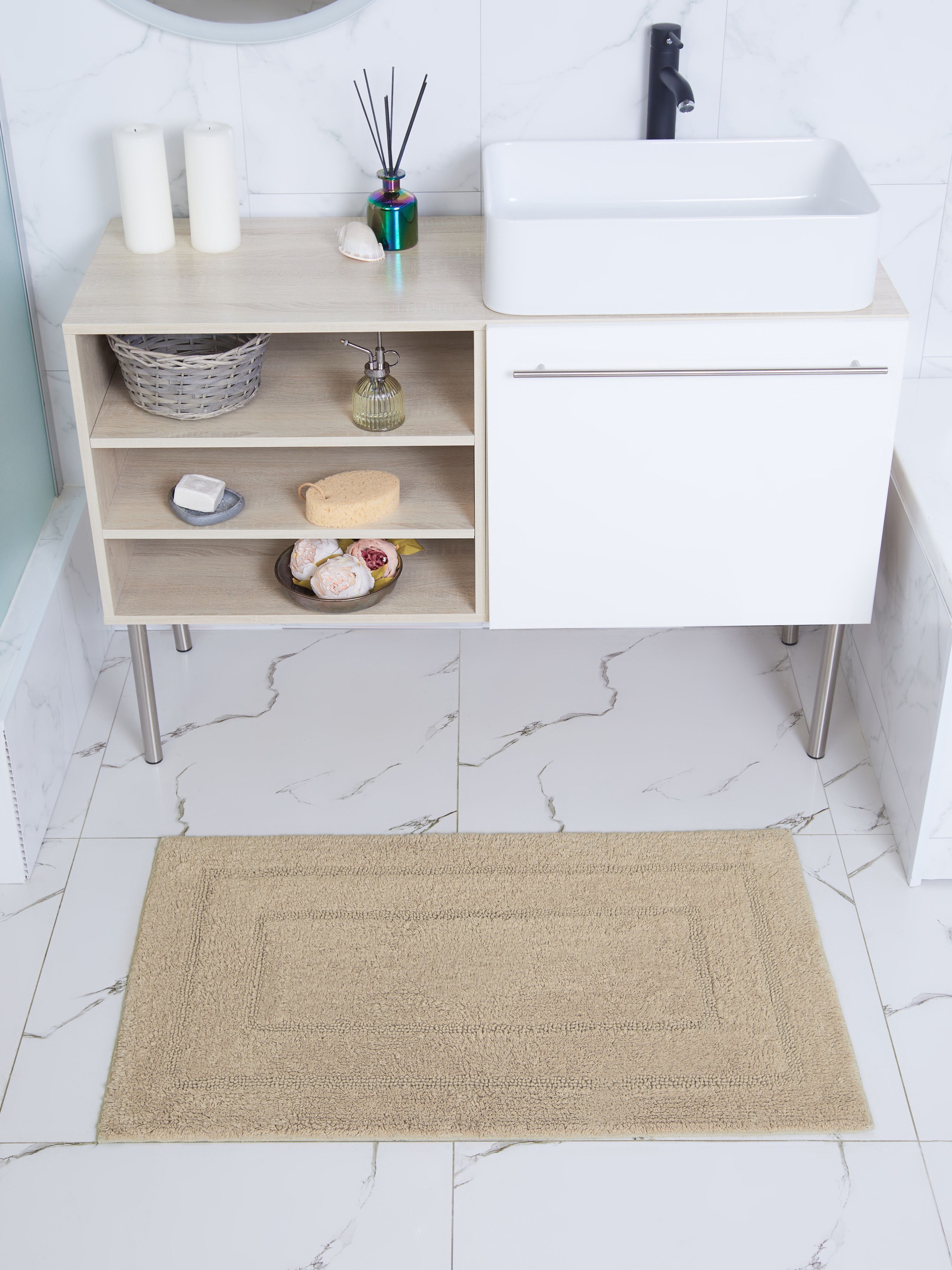 Коврик для ванной Arya Home Collection Klementin - фото 5